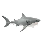 schleich WILD LIFE Suur valgehai, 3 a, J&auml;&auml; ja ookean, Metsloomad / seiklusm&auml;nguasjad, Mitmev&auml;rviline, Plast, 1 tk