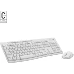 Logitech MK295 vaikne klaviatuuri ja hiire komplekt, valge, juhtmevaba USB-vastuv&otilde;tjaga, &Scaron;veits, 920-009872