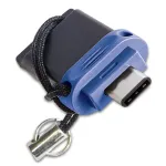Verbatim Dual - USB 3.0 m&auml;lupulk 32 GB - USB-C / USB-A - sinine
