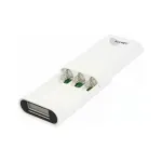ALLNET Powerbank 18650 3.7V 3-pakk valge ALL-PB104 &ndash; Aku &ndash; Micro (AAA)