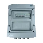 EMITER Hermetic AC Connection Distribution Board IP65 with Noark Type 2 Surge Protection, 2x25A 3-Phase