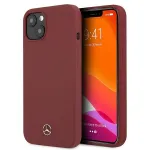 Mercedes-Benz MEHCP13SSILRE iPhone 13 mini 5,4 inch Red Hardcase Silicone Line