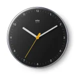 Braun BC 26 B-DCF raadiojuhitav seinakell must