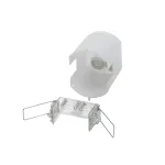 ESYLUX EP10425929 Pindpaigalduskarp Valge Pol&uuml;prop&uuml;leen 63x63mm