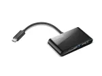 Lenovo Select GX91L84354 USB-C jaotur 4 pordiga, USB 3.0, must