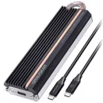 Graugear G-M208-20G SSD Kest, USB 3.2, NVMe ja SATA tugi, 20 Gbit/s - Must