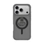 AMAZINGTHING Titan Pro Grip Ring Set Case iPhone 17 Pro jaoks, MagSafe &uuml;hilduv, must