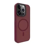 Evelatus Apple iPhone 15 Pro Max Hybrid Case with MagSafe PC+TPU Plum