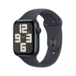 Nutikell Apple Watch SE GPS 44mm Midnight Aluminium korpus Must