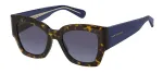 Tommy Hilfiger Women's TH-1862-S-086 Cat Eye Sunglasses - Dark Havana / Brown Gradient