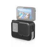 PULUZ Silicone Protective Case with Lens Cap for Insta360 Ace Pro, Black