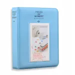 LOVEINSTANT Fotoalbum 64 fotole Fujifilm Instax Mini 13 12 11 40 41 99 Evo Link / Sinine