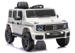 LEAN CARS Mercedes G 4x4 24V 2580 Battery-Operated Vehicle White