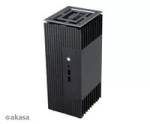 Arvutikorpus Akasa A-NUC45-M1B Mini-ITX Must