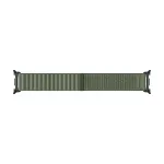 Samsung kangasrihm (M/L) Galaxy Watch9 & Watch8 jaoks - oliiviv&auml;rvi kootud nailonist nutikella rihm