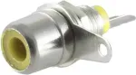 SHIVERPEAKS S/CONN maksimaalse &uuml;henduvusega RCA paneelipaigalduspesa, kollane 52090-Y