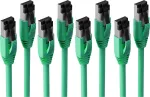 S CONN MAXIMUM CONNECTIVITY BASIC-S Cat. 8.1 F/FTP PIMF LSZH paigalduskaabel, roheline, 7,5 m, 4-pakk SC08-41063-4