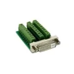 EXSYS EX-49050 DVI-I VGA-adapter, roheline/h&otilde;bedane