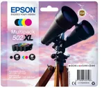 Epson 502XL C13T02W64020 Claria Home Ink tindikassettide komplekt, 4 tk, XL, 28,4 ml, must/ts&uuml;aan/magenta/kollane, kuni 550 (must) / 470 (v&auml;rviline) lk