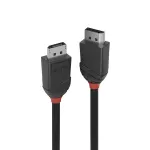 Lindy 0.5m DisplayPort 1.2 kaabel, Black Line