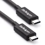 StarTech.com 2m Thunderbolt 3 (20Gbps) USB-C-kaabel &ndash; &uuml;hildub Thunderbolt-, USB- ja DisplayPort-seadmetega