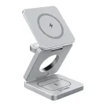 Juhtmevaba laadija BlitzWolf BW-IW30 3-&uuml;hes kiirlaadimisjaam iPhone'ile ja Samsungile, juhtmevaba 3 seadme laadimine