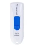 TRANSCEND Jetflash 790w - 64GB USB-pulk - USB 3.1 - Valge