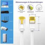 V&otilde;rgukaabel helos 205250 RJ-45, 5 m, isane-isane Etherneti kaabel