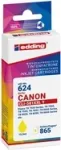 edding printerikassett EDD-624 kollane, &uuml;hildub Canon CLI-581XXL Y