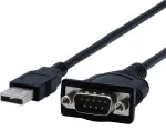 Serial USB to RS-232 kaabel Exsys EX-13001, 1,8 m, FTDI kiibistik