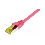 patch-kaabel RJ45, CAT6A 500 MHz, 1,5 m, magenta, S-STP (S/FTP), TPE/LSZH (Ultraflex), AWG26, Cat.7 toorkaardliga, Synergy 21 (S217702)