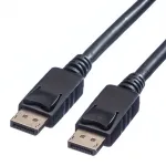 Value DisplayPort-&uuml;henduskaabel DisplayPort-pistik, DisplayPort-pistik 1,50 m Must 11.99.5767 Varjestatud