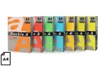 V&auml;rviline paber Double A, 80g, A4, 100 lehte, Rainbow 5, 5 v&auml;rvi