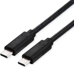 VALUE USB4 Gen3x2 40Gbit/s kaabel C-C ST/ST 100W 0,5m - Kaabel - Digitaal/Andmed