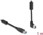 DeLOCK USB-kaabel Type-A-pistik Type-B isasele 90&deg; nurga all 1 m