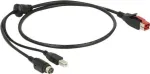 USB-kaabel DeLOCK 85487 USB 2.0 1m USB B must