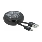 USB 2.0 Type-A isane Micro-B kaabel DeLOCK 85818