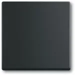 Valgusl&uuml;liti Busch-Jaeger 1751-0-3041, plastkorpus, must, nupud, 63&times;63 mm