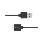 USB-kaabel MediaRange MRCS240 &mdash; USB A to Micro-USB B, USB 3.2 Gen 1 (3.1 Gen 1), 1.8 m, must