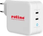 ROTRONIC-SECOMP Roline - Toiteplokk - 100 W - 5 A - PD 3.0, QC 3.0 - 2 v&auml;ljundporti (USB-C)