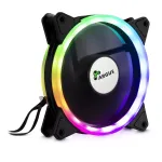Inter-Tech RS-041 RGB ventilaator 12 cm must