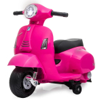 Elektrijalgratta Jamara Vespa Mini t&otilde;ukeratas, akutoitega, 4 ratast, alates 1,6 aastast, tuled, must v&otilde;i roosa