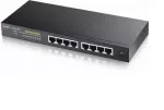 Zyxel GS1900-8HP hallatav L2 Gigabit Ethernet (10/100/1000) Power over Ethernet (PoE) Must