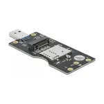 Delock 63166 USB 3.0 Type-A M.2 Key B muundurile SIM-pesaga