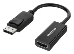 HAMA DisplayPort HDMI-adapter Classic Line 00300092 &mdash; Ultra-HD 4K, passiivadapter