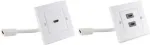HDMI seinapesa ShiverPeaks BS79510-1 valge