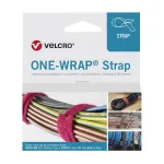 Eemaldatav kaabliside Velcro ONE-WRAP 230&times;20 mm pol&uuml;prop&uuml;leen, kollane, 25 tk