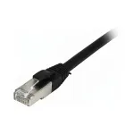 Synergy21 paigalduskaabel RJ45, CAT8.1 2000 Mhz, 0,5 m, must, S-STP(S/FTP), TPE/LSZH(SuperFlex), AWG26
