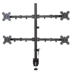 Techly ICA-LCD 382-Q monitori kinnitus / alus 68,6 cm (27 tolli) Lauale Must
