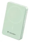Verbatim Charge 'n' Go Essentials Magnetiline juhtmeta akupank 10000 mAh roheline